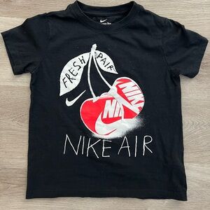Nike Air Youth Medium Fresh Pair Of Nike Air Cherry 100% Cotton Tee Shirt